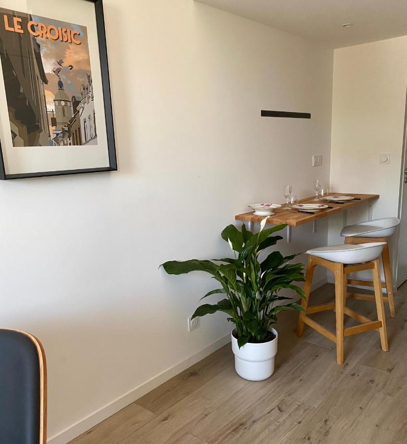 Le Trait D'Union Le Croisic Apartment Exterior foto